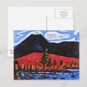 Hartley - Mount Katahdin, fine art painting Briefkaart (Voorkant / Achterkant)