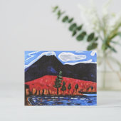 Hartley - Mount Katahdin, Maine, Verenigde Staten Briefkaart (Staand voorkant)