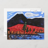 Hartley - Mount Katahdin, Maine, Verenigde Staten Briefkaart (Voorkant / Achterkant)