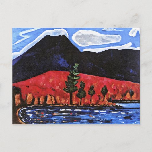 Hartley - Mount Katahdin, Maine, Verenigde Staten Briefkaart (Voorkant)