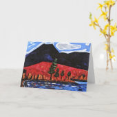 Hartley - Mount Katahdin, Maine, Verenigde Staten Kaart (Gele Bloem)