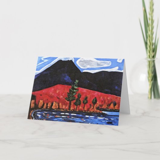 Hartley - Mount Katahdin, Maine, Verenigde Staten Kaart (Voorkant)