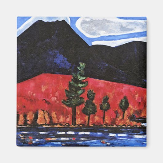 Hartley - Mount Katahdin, Maine, Verenigde Staten Magneet (Voorkant)