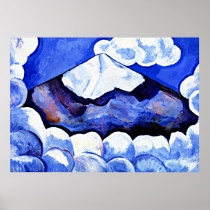 Hartley - Popocatepetl, gespiriteerde ochtend Poster