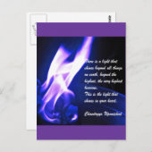 Hartlicht Briefkaart (Voorkant / Achterkant)