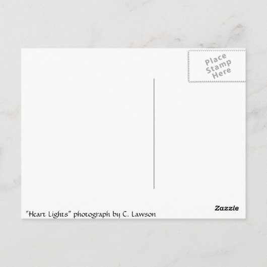 Hartlicht Briefkaart (Achterkant)