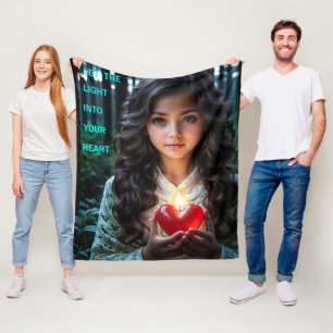 Hartlicht Fleece Deken