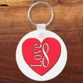 Hartliefde (8) oneindig sleutelhanger (Voorkant)