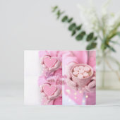 Hartliefde maak je klaar met mij briefkaart (Staand voorkant)