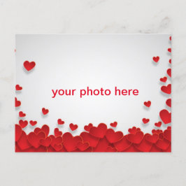 Hartliefde met foto briefkaart