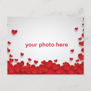 Hartliefde met foto briefkaart