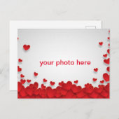 Hartliefde met foto briefkaart (Voorkant / Achterkant)
