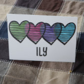 Hartliefhebbers schattig retro Valentijnsdag Kaart