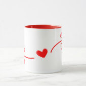 hartlijnen mok (Midden)