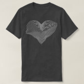 Hartlijnen Ontwerp 1 T-shirt (Design voorkant)