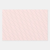 Hartlink op Misty Roos bruiloft Verloving Inpakpapier Vel (Voorkant 2)