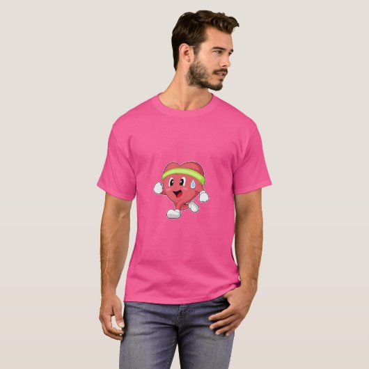 Hartloopbaan T-shirt (Voorkant volledig)