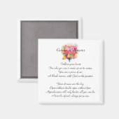 Hartmagneet Volg je hart Collectie Magneet (Voorkant / Achterkant)