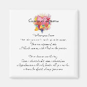 Hartmagneet Volg je hart Collectie Magneet (Voorkant)