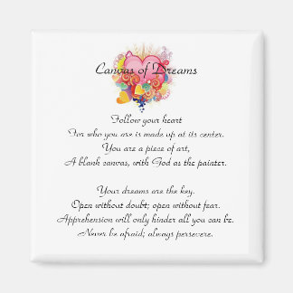 Hartmagneet Volg je hart Collectie Magneet