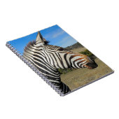 Hartmann's Zebra Profiel op Fossil Rim Notitieboek (Rechterzijde)