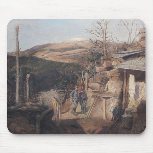 Hartmanswillerkopf, Uitzicht van Roche-Sermet, 191 Muismat (Voorkant)