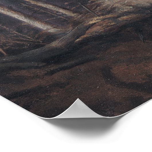 Hartmanswillerkopf, Uitzicht van Roche-Sermet, 191 Poster (Hoek)