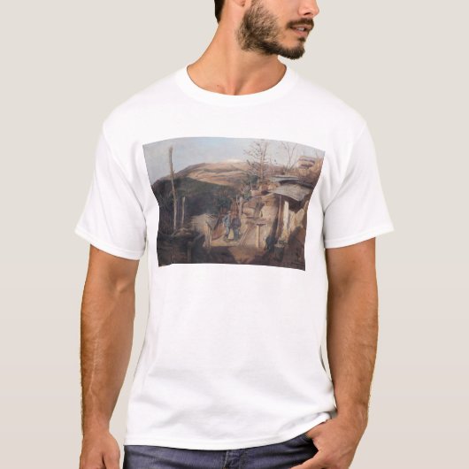 Hartmanswillerkopf, Uitzicht van Roche-Sermet, 191 T-shirt (Voorkant)
