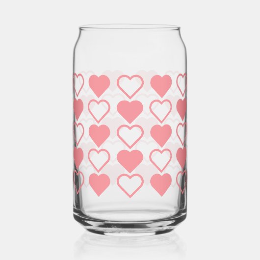 hartmengsel blikvorm glas (Links)