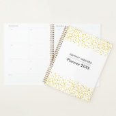 Hartmonogram Naam maand en week Planner (Display)