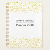 Hartmonogram Naam maand en week Planner (Voorkant)