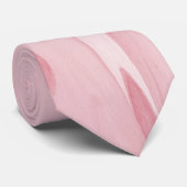 Hartmuziek op roze stropdas (Opgerold)