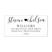 Hartnamen Retouradres Rubberstempel (Afrduk)