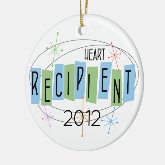  hartontvanger keramisch ornament (Links)