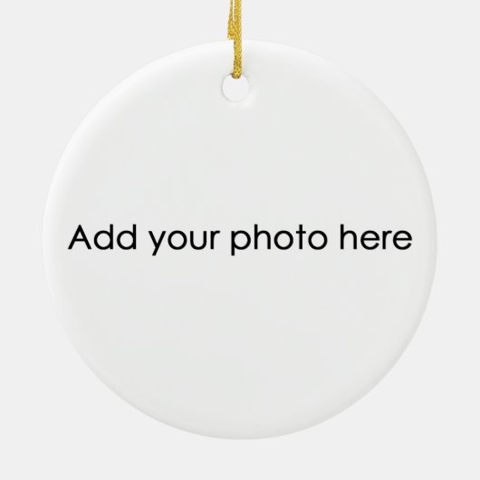  hartontvanger met aangepaste foto keramisch ornament (Achterkant)