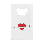 hartontwerp creditkaart flessenopener (Achterkant)