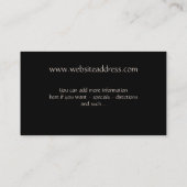 Hartontwerp met Visitekaartjes duif (Achterkant)