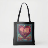 Hartontwerp Tote Bag (Voorkant)