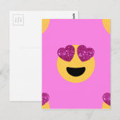 hartoog emoji briefkaart (Voorkant / Achterkant)