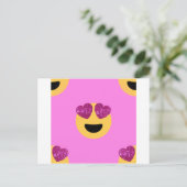 hartoog emoji briefkaart (Staand voorkant)