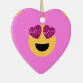 hartoog emoji keramisch ornament (Rechts)