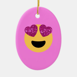 hartoog emoji keramisch ornament