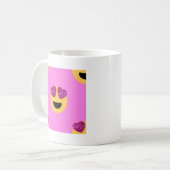 hartoog emoji koffiemok (Voorkant links)