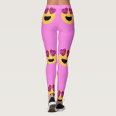 hartoog emoji leggings (Achterkant)