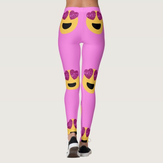 hartoog emoji leggings (Achterkant)