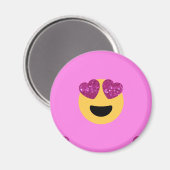 hartoog emoji magneet (Voorkant / Achterkant)