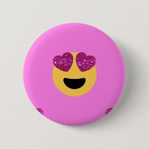 hartoog emoji ronde button 5,7 cm