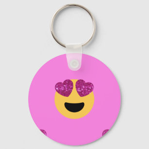 hartoog emoji sleutelhanger
