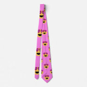 hartoog emoji stropdas (Achterkant)