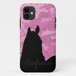 Hartpaard I (roze kamo II) Case-Mate iPhone Case